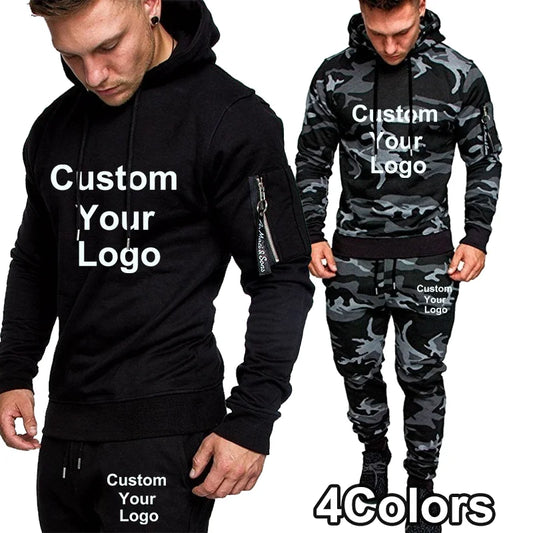 Custom Your Logo Tracksuit Set