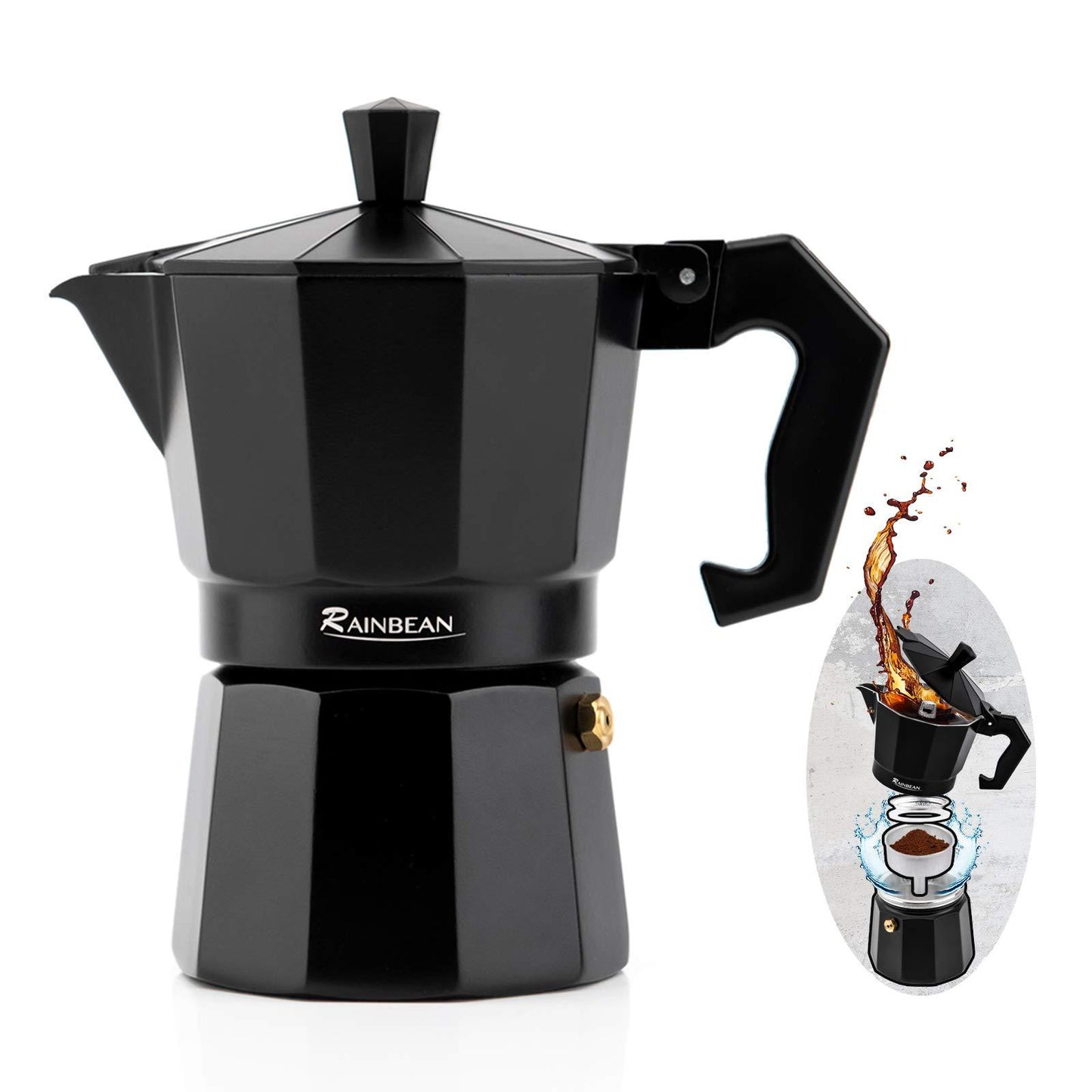 Stovetop Espresso Maker Espresso Cup Moka Pot