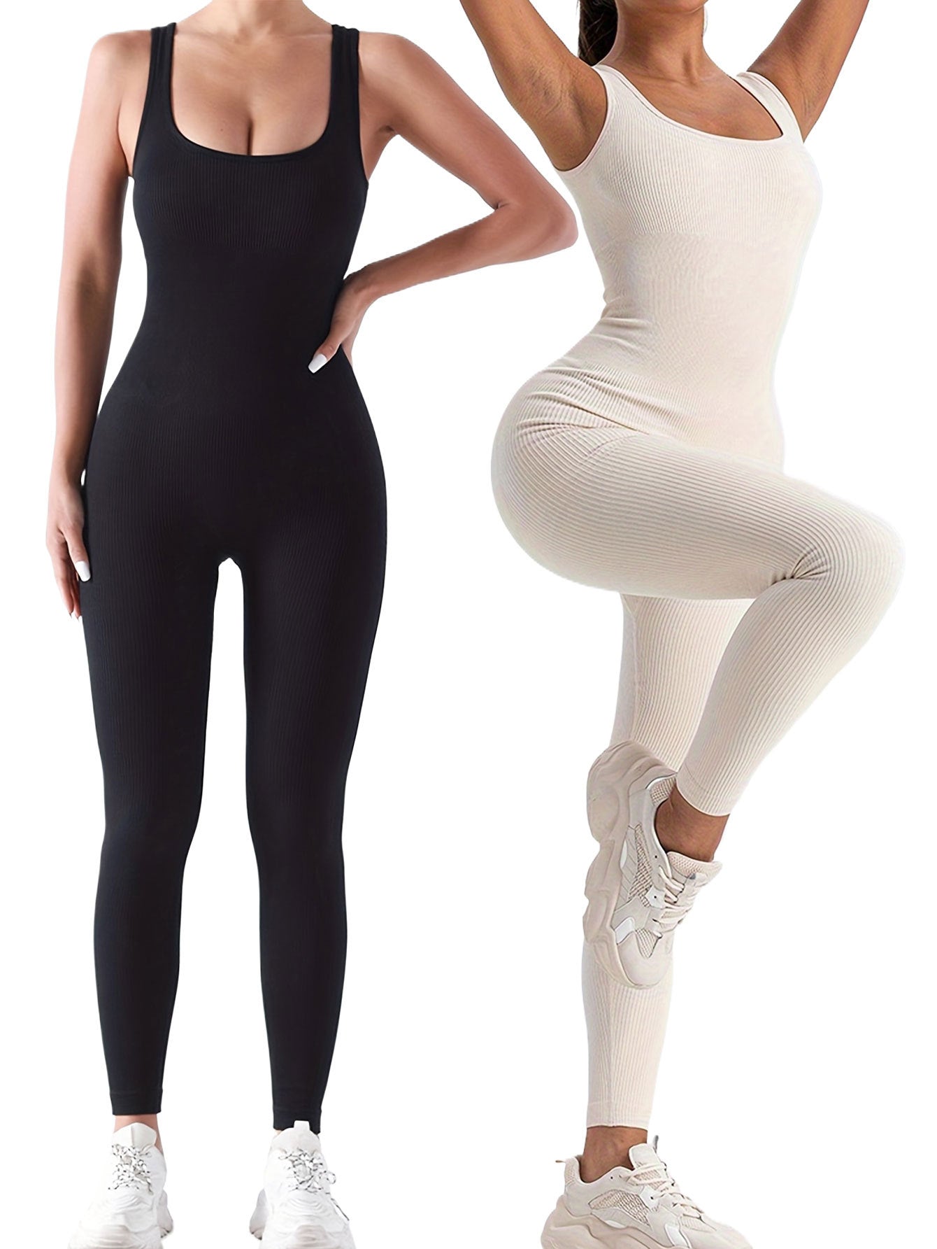 2 Pack Women's One-Piece Jumpsuit